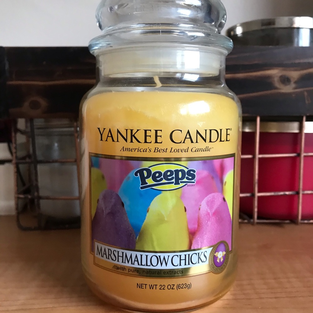 22oz Peeps Yankee Candle